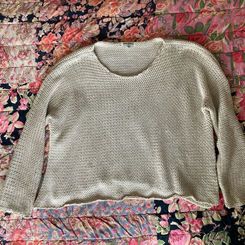 Cute cropped sweater